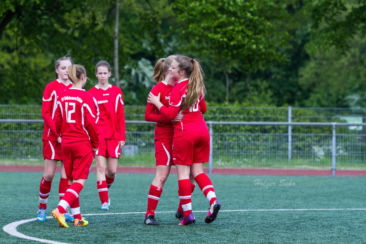 Bild 501 - B-Juniorinnen SG Trittau/Sdstormarn - SV Frisia 03 Risum Lindholm : Ergebnis: 3:1